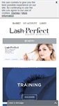 Mobile Screenshot of lashperfect.co.uk